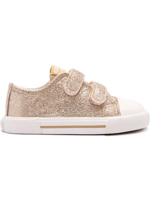 Sneakers conguitos canvas glitter - Kiabi Sneakers conguitos canvas glitter - Kiabi