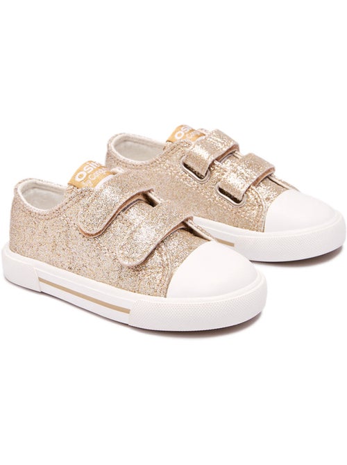 Sneakers conguitos canvas glitter - Kiabi Sneakers conguitos canvas glitter - Kiabi