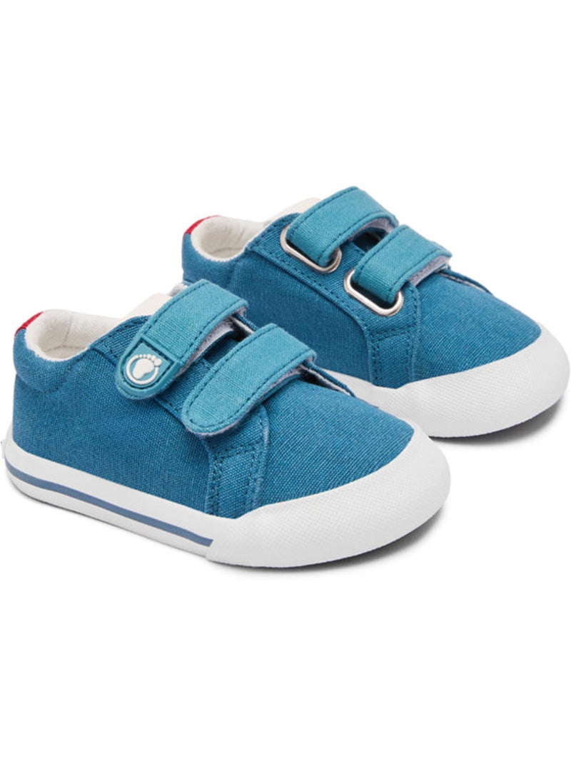 Sneakers conguitos canvas respetuosa Blu reale - Kiabi