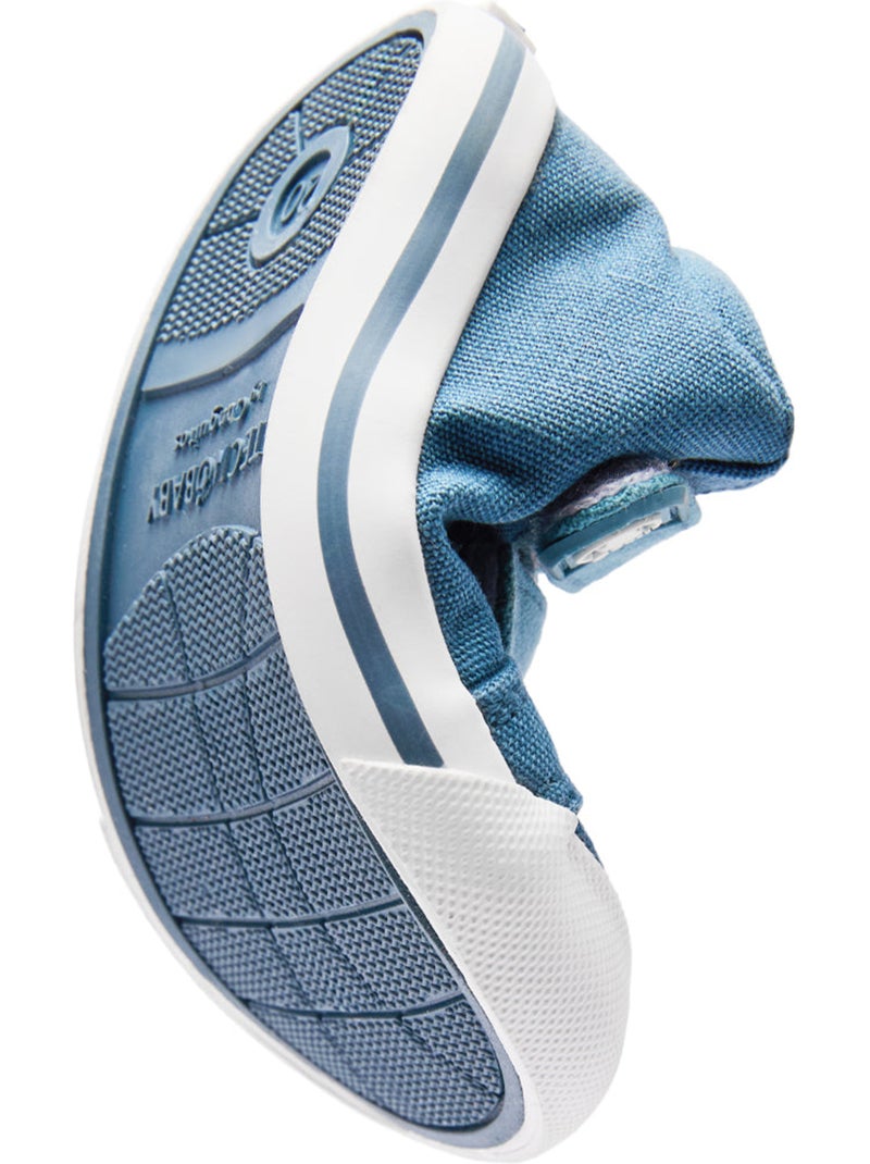 Sneakers conguitos canvas respetuosa Blu reale - Kiabi
