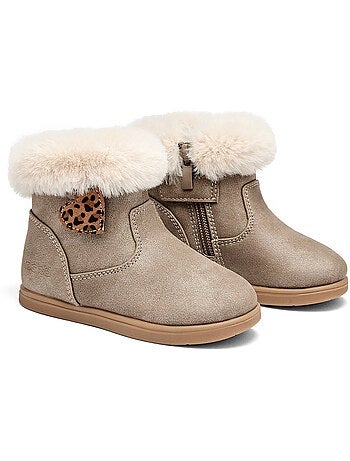 Sneakers conguitos corazón leopardo