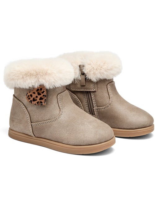 Sneakers Conguitos Corazón Leopardo - Kiabi