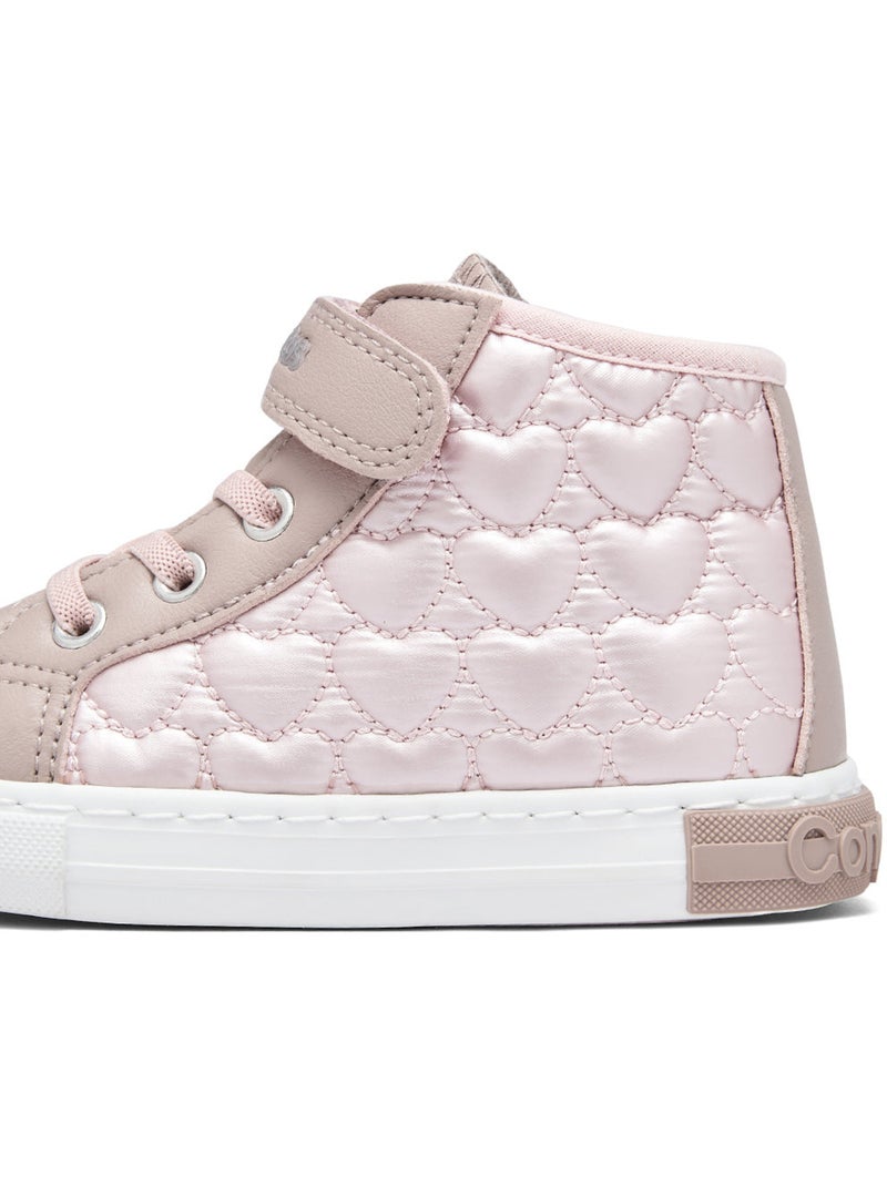 Sneakers conguitos corazones Rosa - Kiabi