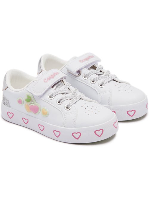 Sneakers conguitos detalles corazón - Kiabi Sneakers conguitos detalles corazón - Kiabi