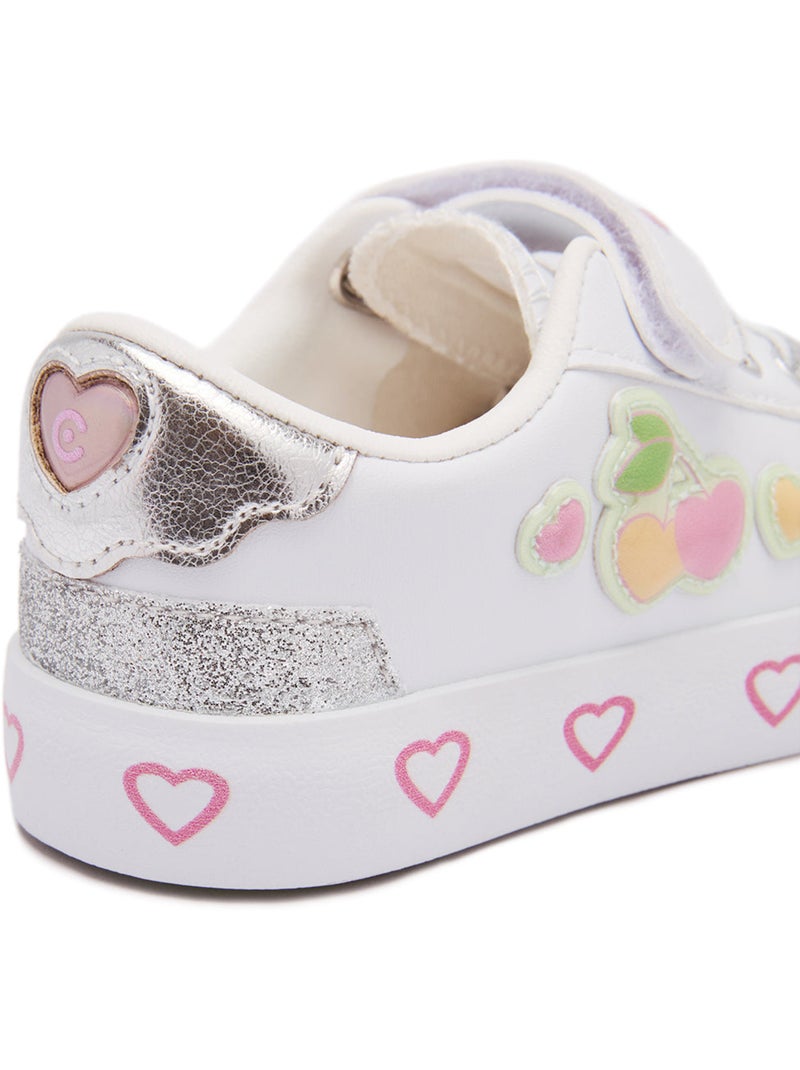 Sneakers conguitos detalles corazón Bianco - Kiabi