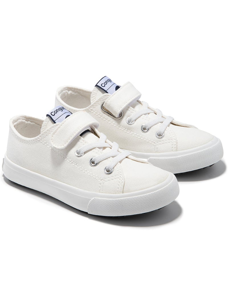 Sneakers conguitos elásticos Bianco - Kiabi