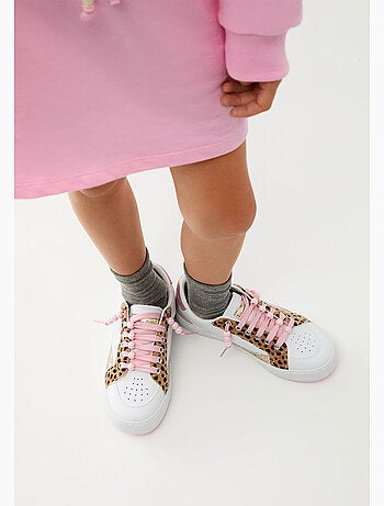 Sneakers conguitos estampado animal