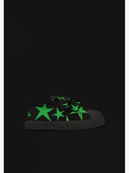 Sneakers conguitos estampado estrellas bebés - Kiabi
