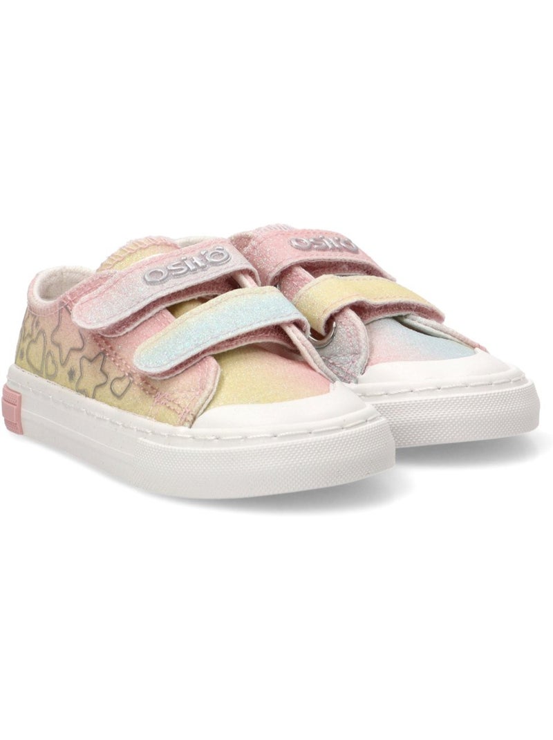 Sneakers conguitos estampado estrellas Multicolore - Kiabi
