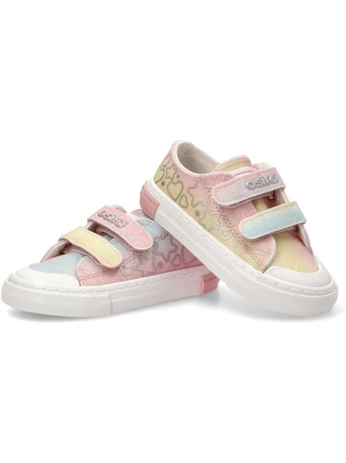 Sneakers conguitos estampado estrellas - Kiabi