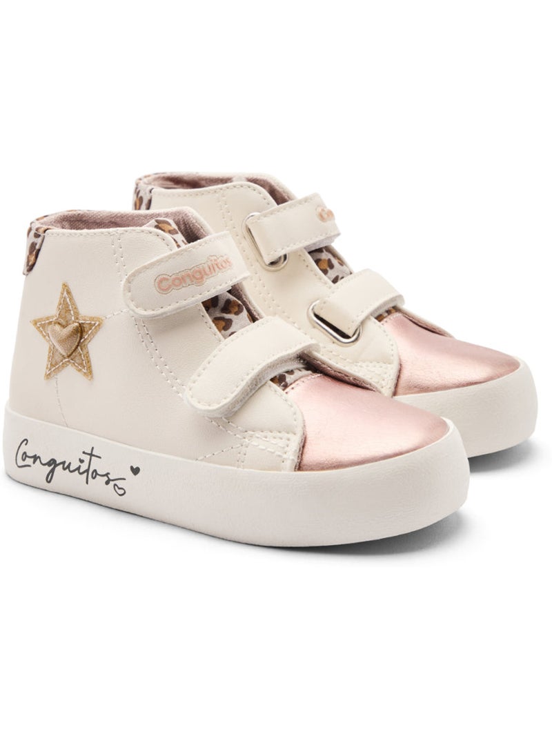 Sneakers conguitos estrella Bianco - Kiabi