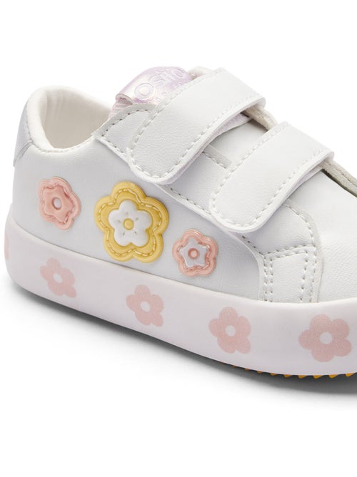 Sneakers conguitos flores autoadherente - Kiabi Sneakers conguitos flores autoadherente - Kiabi