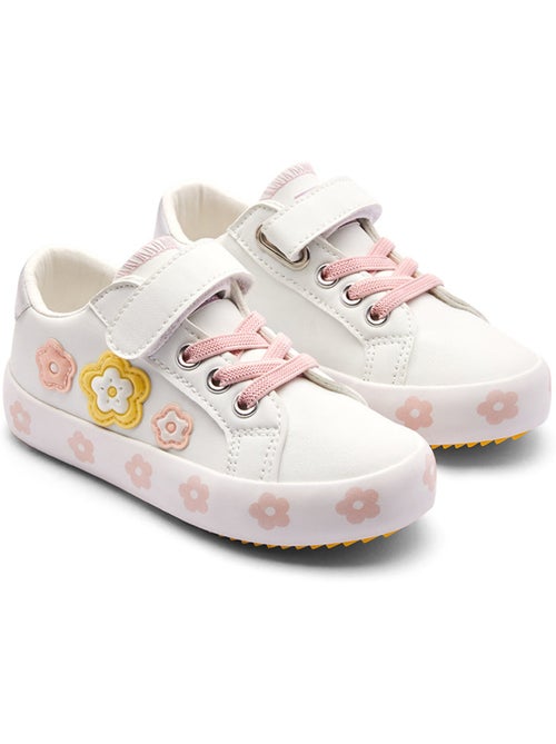 Sneakers conguitos flores tira - Kiabi