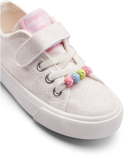 Sneakers conguitos gliiter cuentas - Kiabi Sneakers conguitos gliiter cuentas - Kiabi