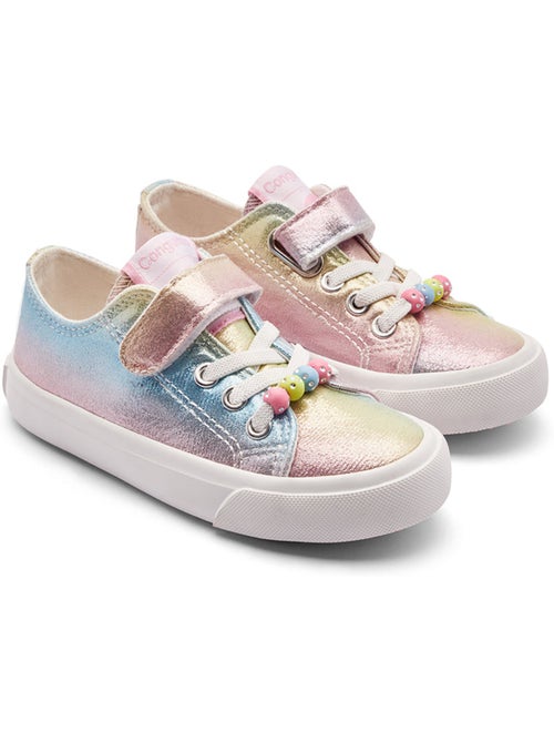 Sneakers Conguitos Glitter Arcoiris - Kiabi Sneakers Conguitos Glitter Arcoiris - Kiabi