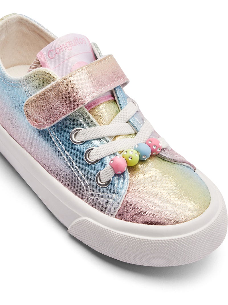 Sneakers Conguitos Glitter Arcoiris Multicolore - Kiabi