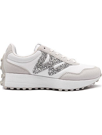 Sneakers conguitos glitter b&w