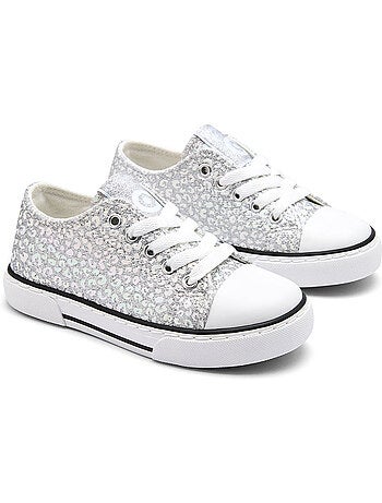 Sneakers conguitos glitter canvas