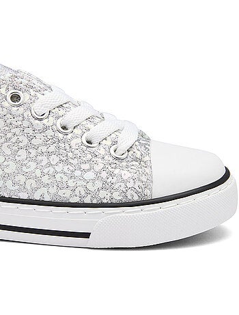 Sneakers conguitos glitter canvas