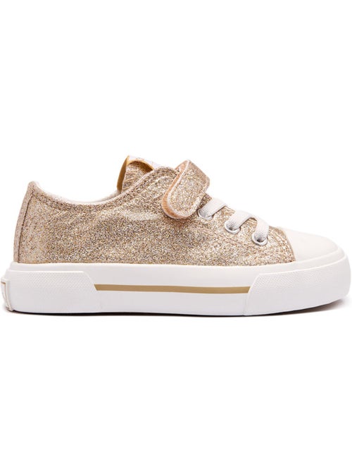 Sneakers conguitos glitter canvas - Kiabi