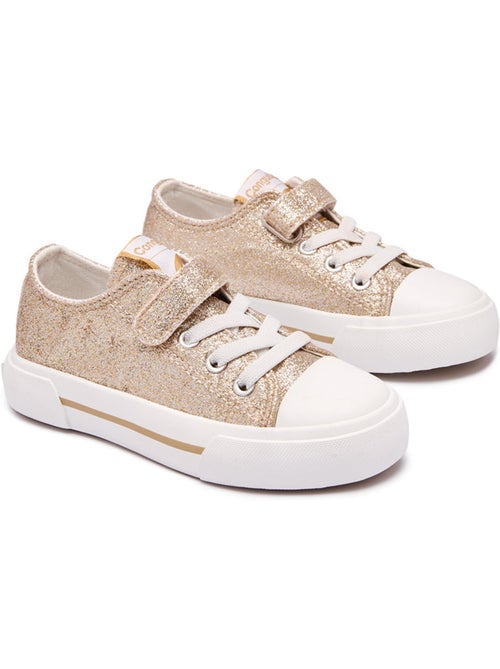 Sneakers conguitos glitter canvas - Kiabi