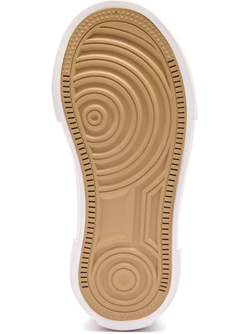 Sneakers conguitos glitter canvas Oro - Kiabi