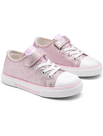 Sneakers conguitos glitter canvas