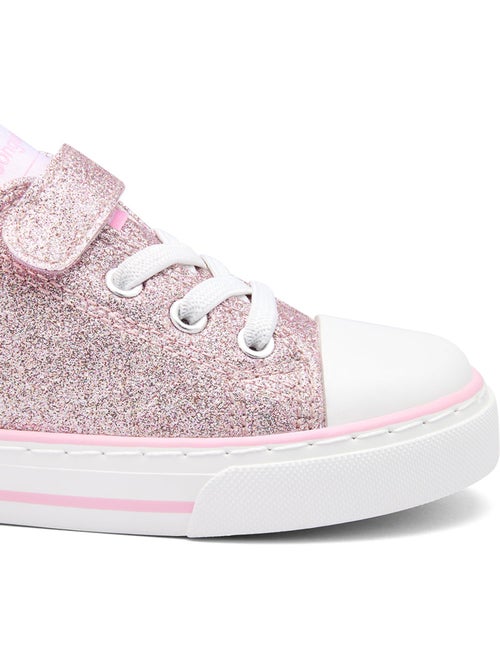 Sneakers conguitos glitter canvas - Kiabi
