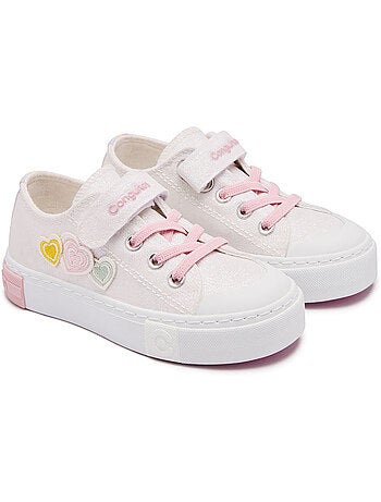 Sneakers conguitos glitter corazón