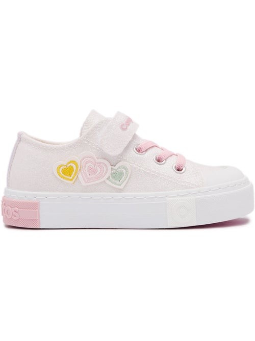 Sneakers conguitos glitter corazón - Kiabi