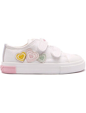 Sneakers conguitos glitter corazones