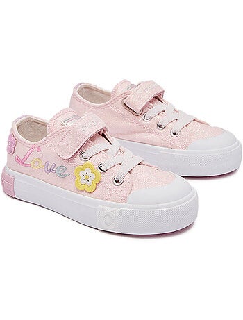 Sneakers conguitos glitter floral