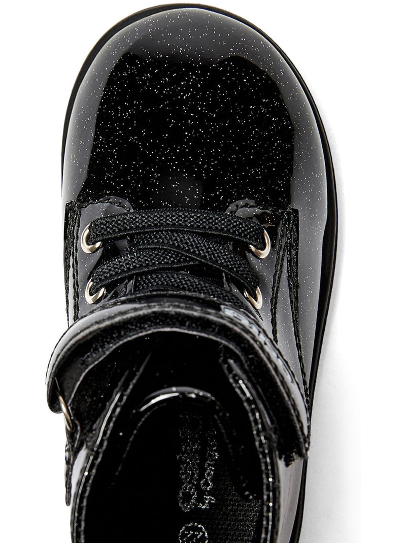 Sneakers conguitos glitter Nero Nero - Kiabi