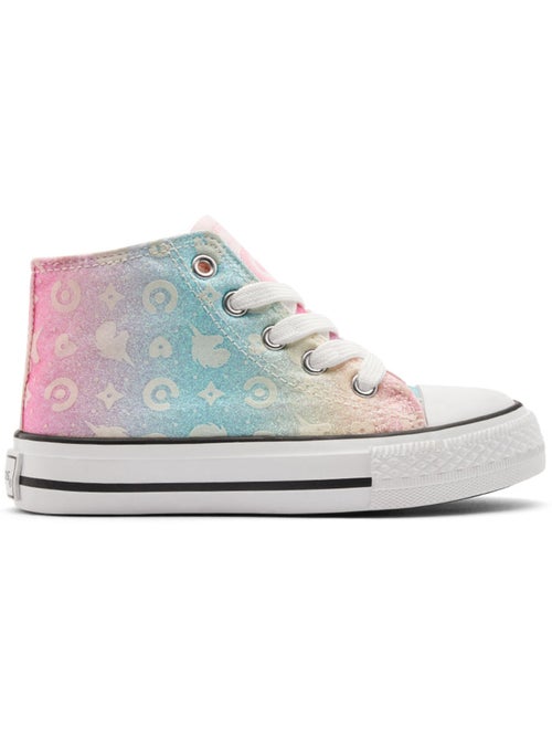 Sneakers conguitos glitter unicornio - Kiabi