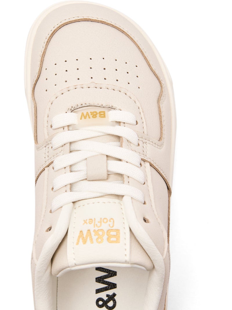 Sneakers conguitos goflex puntera Beige - Kiabi