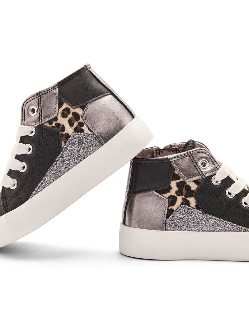 Sneakers conguitos high altas 2 Nero Nero - Kiabi