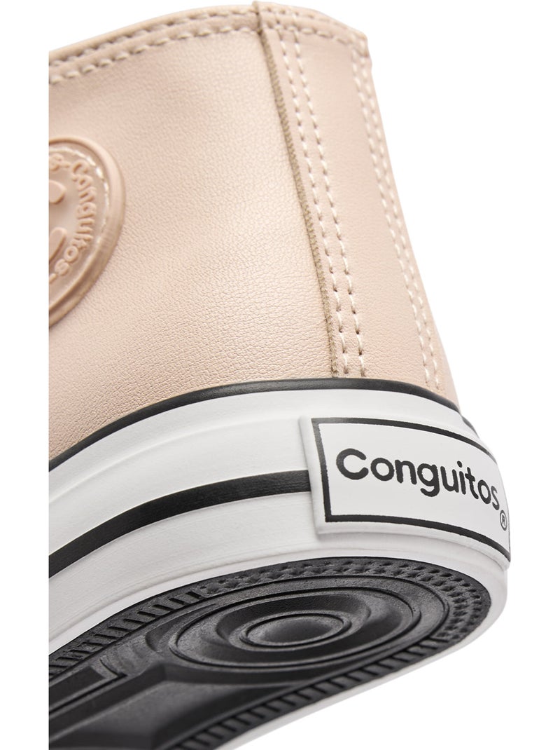 Sneakers Conguitos High Beige - Kiabi