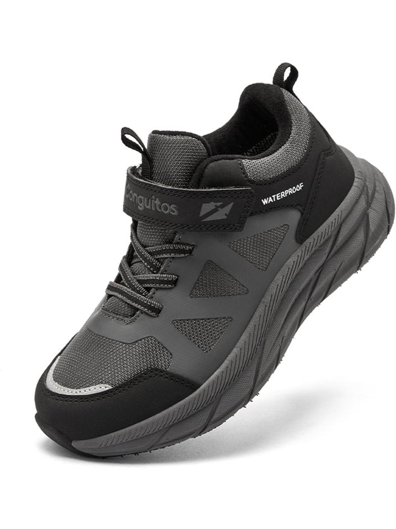 Sneakers conguitos impermeables Grigio grigio - Kiabi