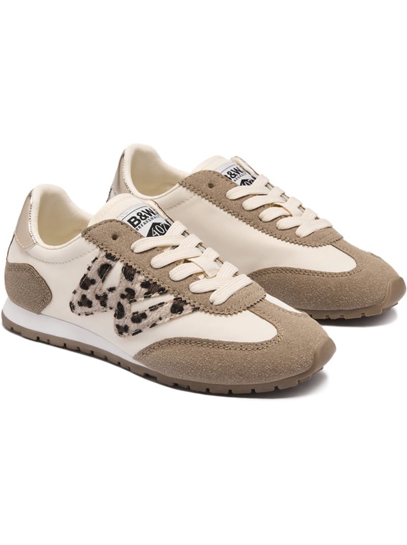 Sneakers Conguitos Logo Glitter Nero Marrone Nero - Kiabi
