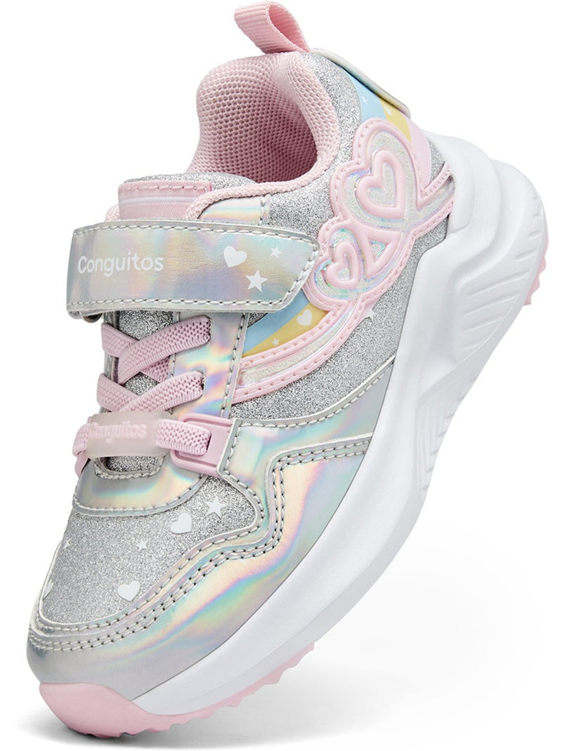 Sneakers conguitos luces Argento - Kiabi