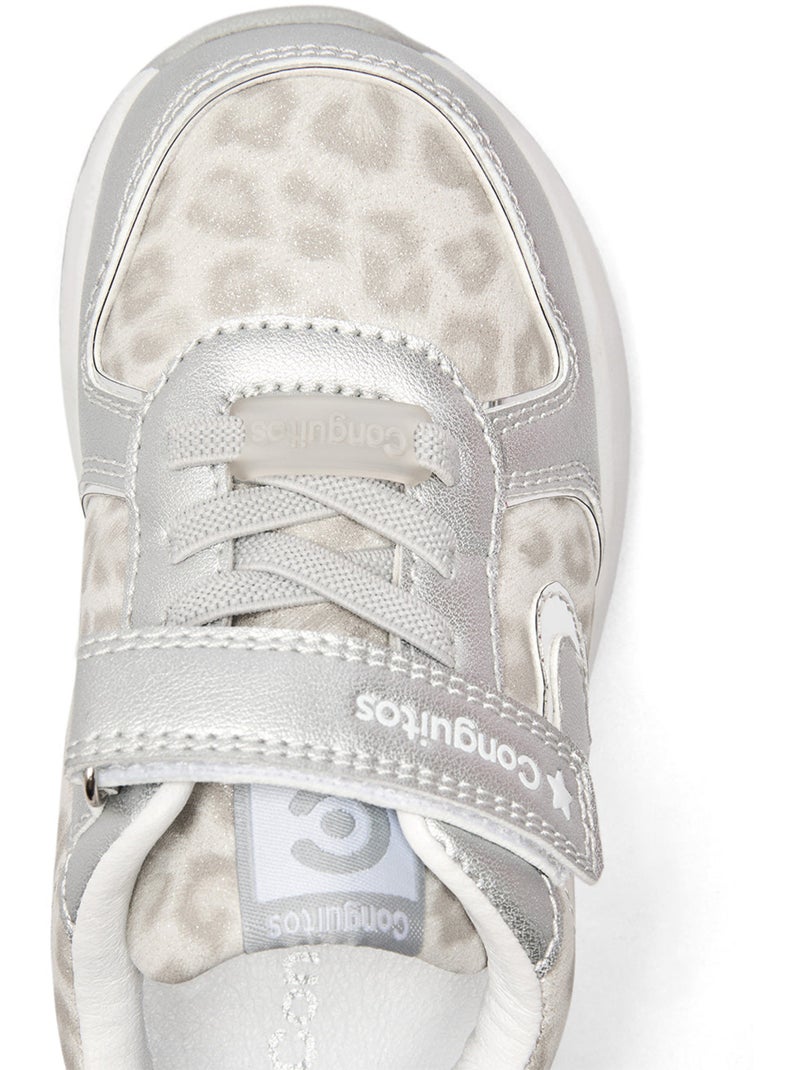 Sneakers conguitos luces barefoot Argento - Kiabi