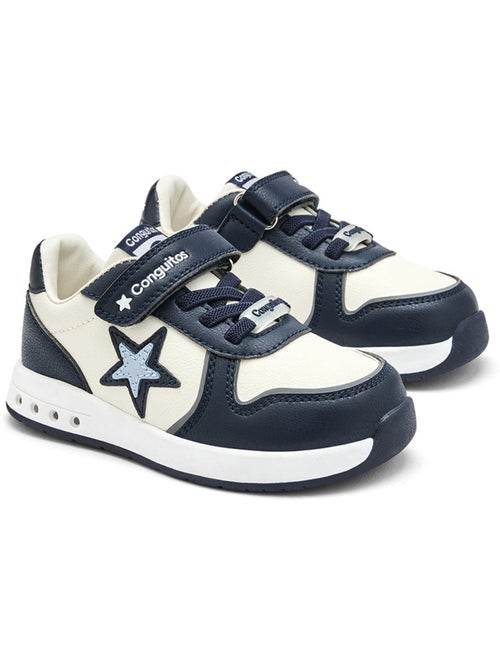 Sneakers conguitos luces barefoot - Kiabi