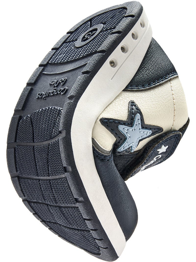 Sneakers conguitos luces barefoot Blu marino - Kiabi