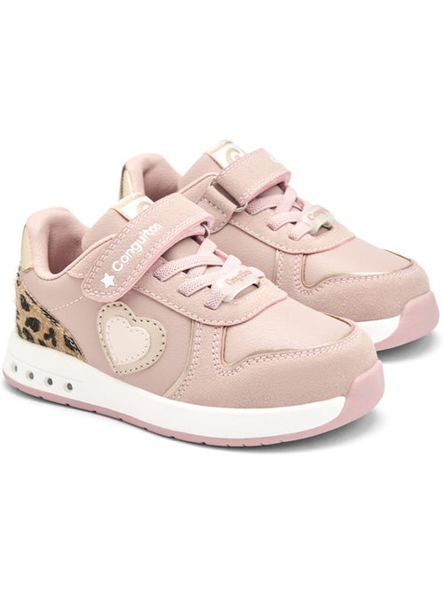Sneakers conguitos luces barefoot - Kiabi