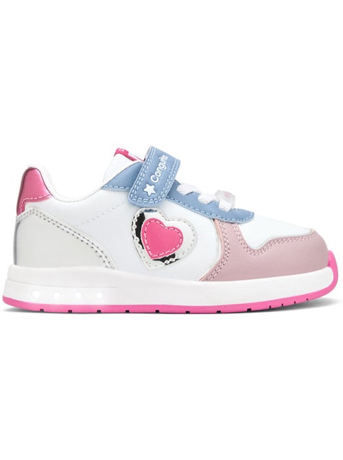 Sneakers Conguitos Luces Corazón Barefoot Goflex - Kiabi