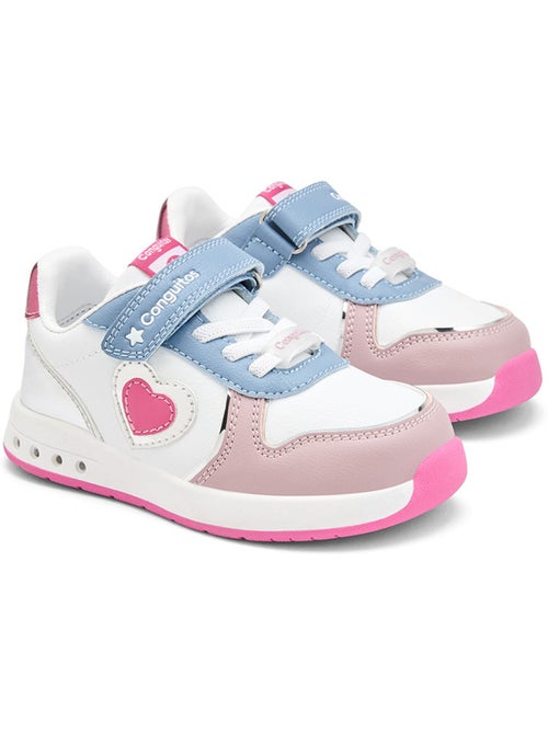 Sneakers Conguitos Luces Corazón Barefoot Goflex - Kiabi