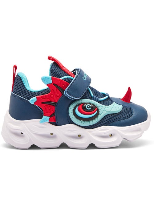 Sneakers conguitos luces estampado - Kiabi