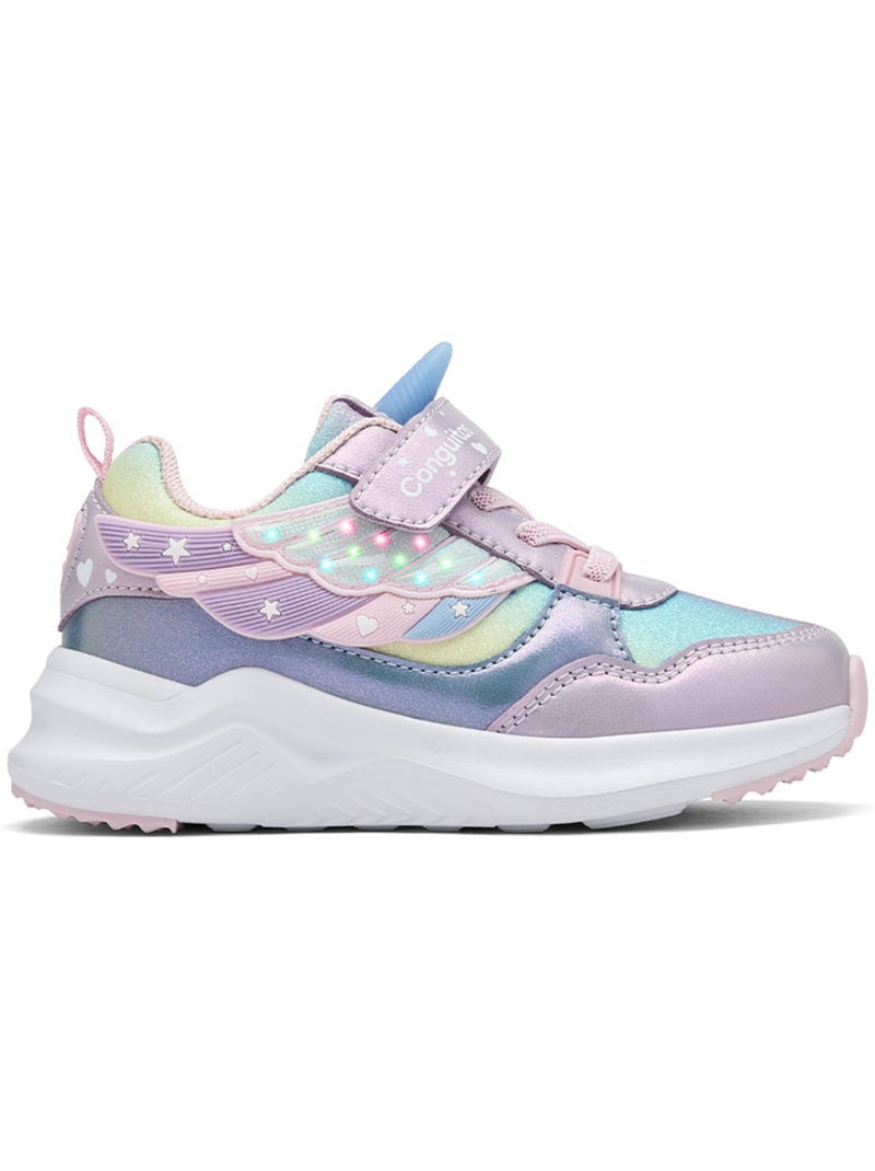 Sneakers conguitos luces Malva lilla - Kiabi