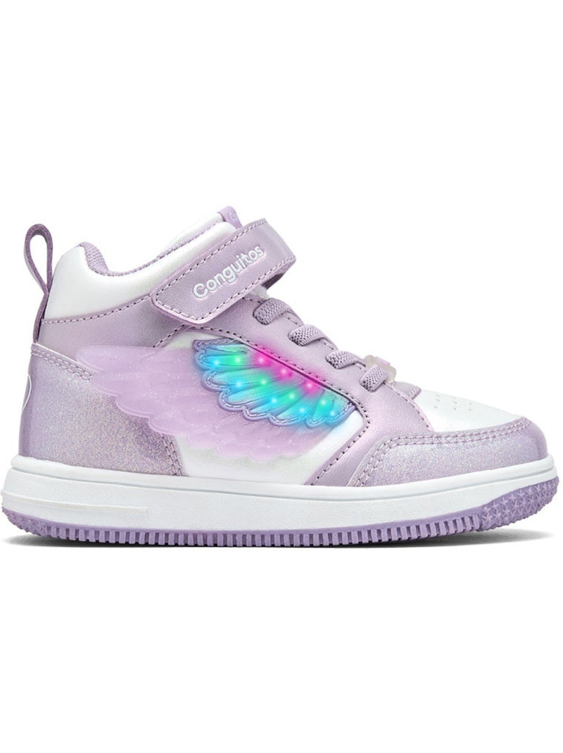 Sneakers conguitos luces Malva lilla - Kiabi