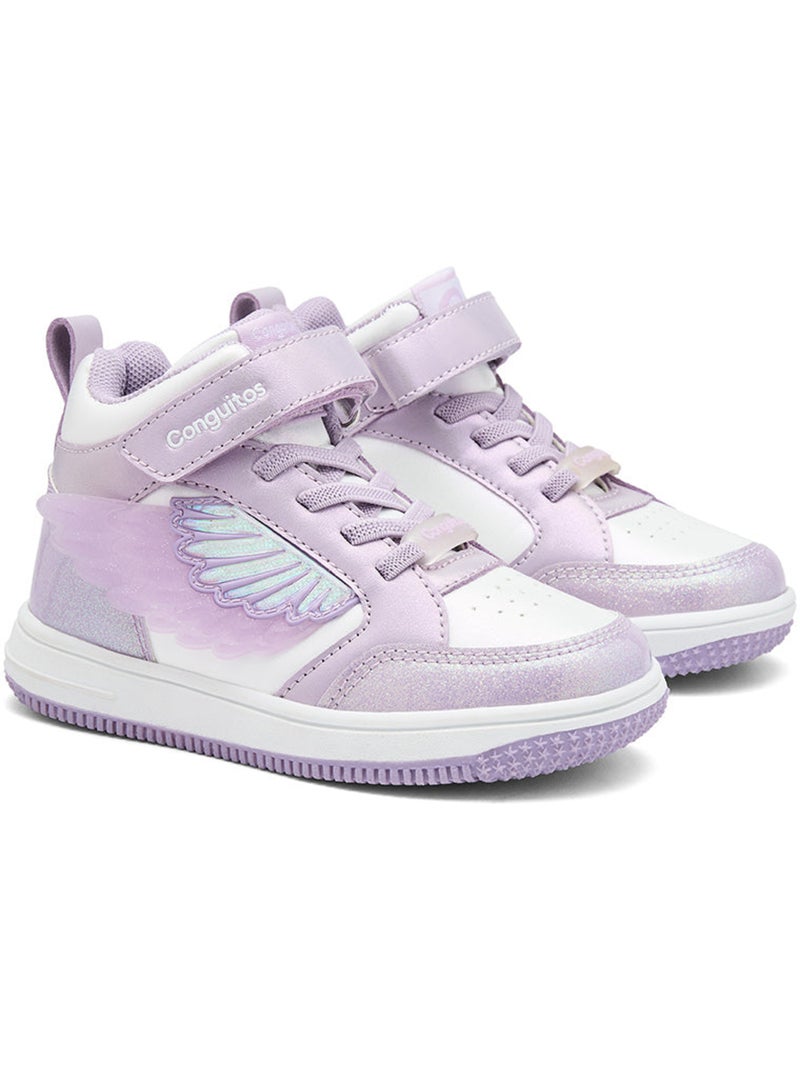 Sneakers conguitos luces Malva lilla - Kiabi